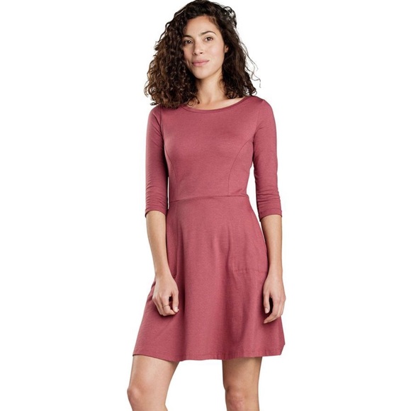 Toad&Co Dresses & Skirts - Toad & Co. Organic Cotton Faro Dress Fit & Flare